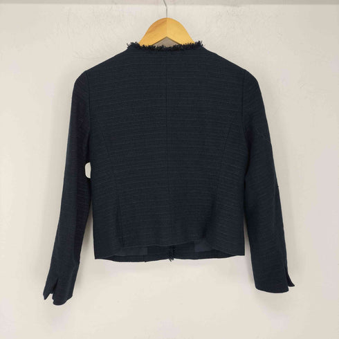 ユナイテッドアローズ UNITED ARROWS UPCE C/P ラメツイード ノーカラージャケット レディース JPN:40