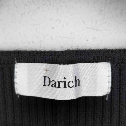 ダーリッチ Darich リボンファーフレアニットミニワンピース レディース FREE