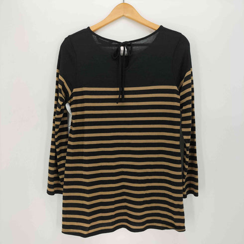 バーバリーロンドン BURBERRY LONDON ボーダー ウール ニット L/S カットソー レディース JPN:2