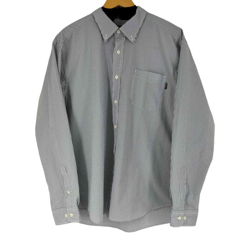 エディーバウアー Eddie Bauer ストライプ L/S BDシャツ メンズ XL