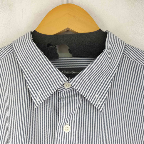エディーバウアー Eddie Bauer ストライプ L/S BDシャツ メンズ XL