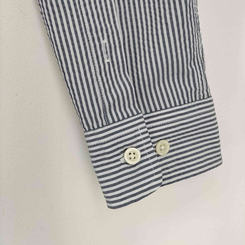 エディーバウアー Eddie Bauer ストライプ L/S BDシャツ メンズ XL