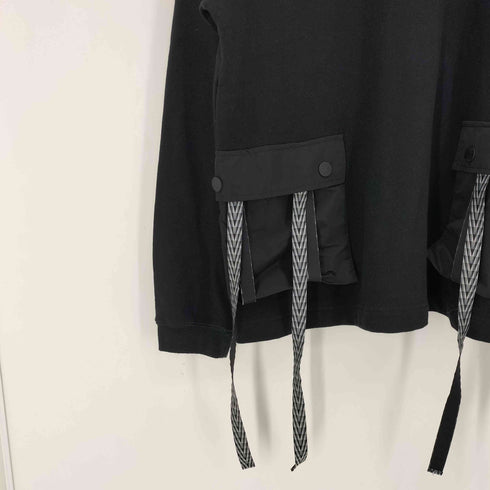 ホワイトマウンテニアリング WHITE MOUNTAINEERING 22ssWM JACQUARD TAPE BIG POCKET CREW NECK PO メンズ JPN:2