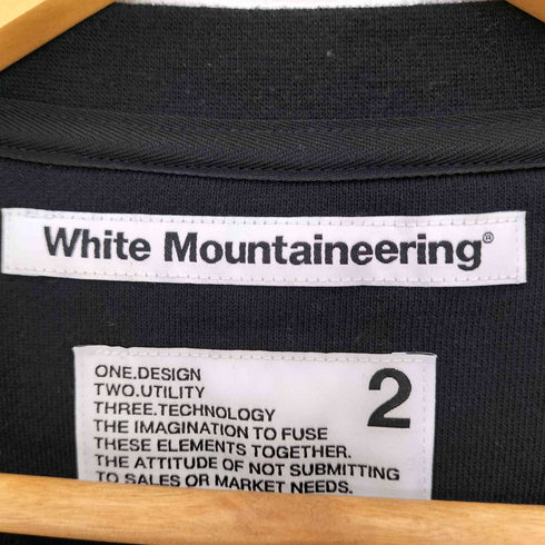 ホワイトマウンテニアリング WHITE MOUNTAINEERING 22ssWM JACQUARD TAPE BIG POCKET CREW NECK PO メンズ JPN:2