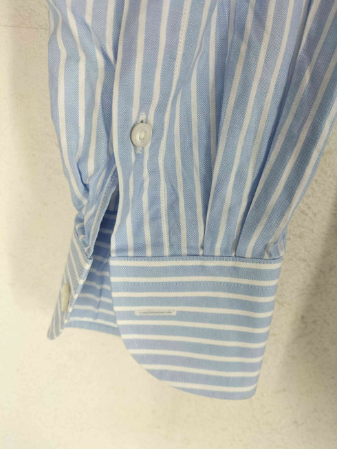 ビームスエフ BEAMS F ストライプ柄 L/S シャツ メンズ 39/15 1/2