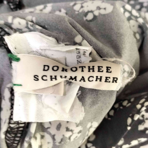 DOROTHEE SCHUMACHER 総柄 ストレッチ カットソー レディース 3