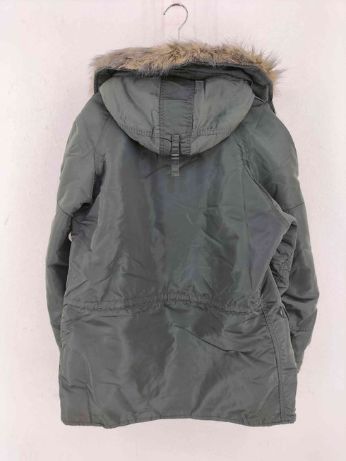 アルファインダストリーズ ALPHA INDUSTRIES USA製 IDEALジップ N-3B フライトジャケット メンズ import:M