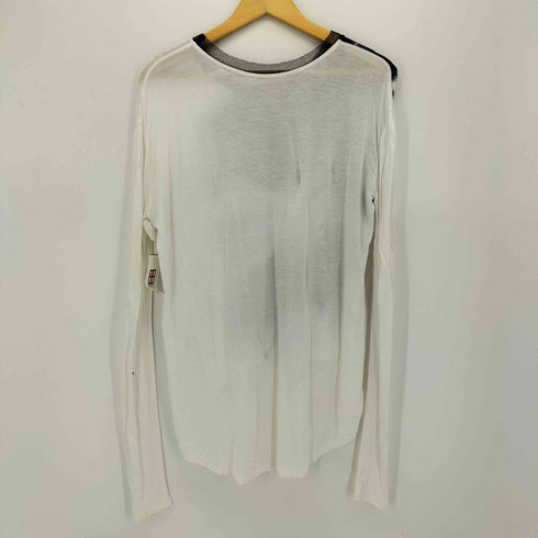 DOROTHEE SCHUMACHER 襟レース 大判 プリント L/S カットソー レディース