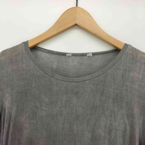 IROFUSI 墨染 プリント クルーネック カットソー レディース