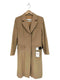 マックスマーラ MAX MARA 白タグ Camel Hair シングルチスターコート レディース 38