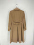 マックスマーラ MAX MARA 白タグ Camel Hair シングルチスターコート レディース 38