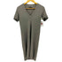 マックスマーラ MAX MARA ルーマニア製 Vネック S/S ニット ワンピース レディース import:M