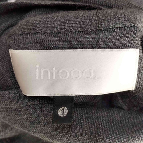 INTOCA タートルネック ウール カシミヤ ロング ニット レディース JPN:1