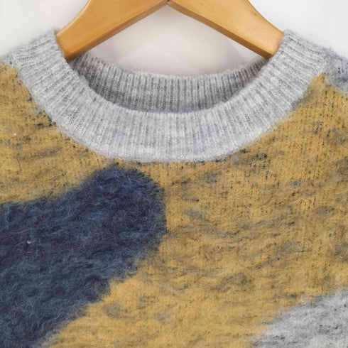 アングリッド Ungrid 23aw シャギージャカードニット レディース FREE