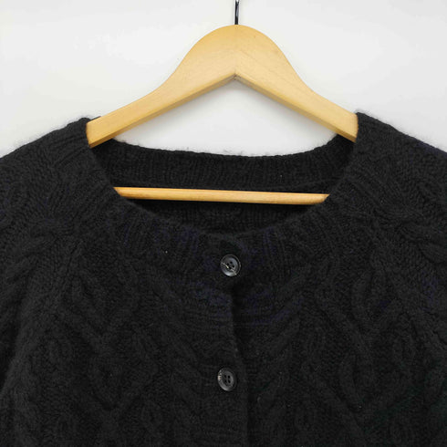 コムサ COMME CA カシミヤ ケーブル ニット カーディガン レディース JPN:M