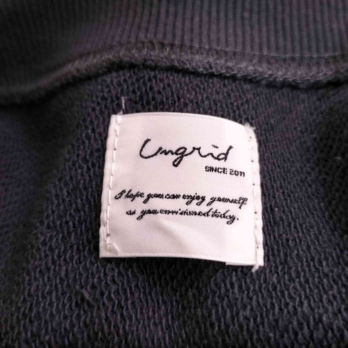 アングリッド Ungrid 23aw カレッジルーズスウェット レディース FREE