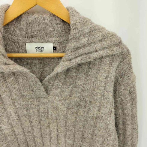 ATELIER NAIN KYRA ヘアリーメランジニット セーター Import レディース F