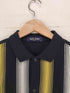 フレッドペリー FRED PERRY Ombre Stripe Long Polo Shirt メンズ M