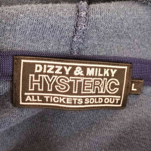 ヒステリックグラマー HYSTERIC GLAMOUR NEW HYSTERIC刺繍 パーカー メンズ JPN:L