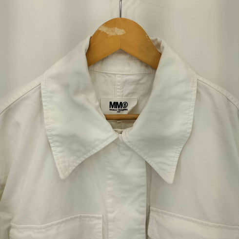 エムエムシックスメゾンマルジェラ MM6 Maison Margiela Military Sports Jacket マルチポケット ミリタリー スポーツジャケット レディース 40