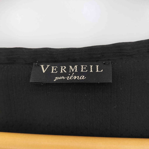 ヴェルメイユ VERMEIL フリルカラー ボウタイブラウス レディース FREE