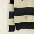 Shinya yamaguchi 16aw Commander sweater ボーダー レザーパッチ ダメージ ウールニット メンズ JPN:S