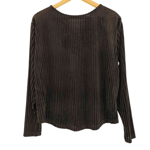 MNOF CUT OUT VELOR TOPS レディース FREE