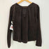 MNOF CUT OUT VELOR TOPS レディース FREE
