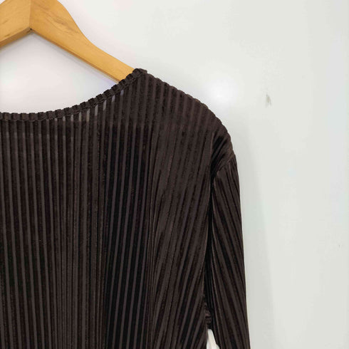 MNOF CUT OUT VELOR TOPS レディース FREE