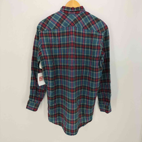 タラスブルバ TARAS BOULBA 80-90S 日本製 チェック L/S レギュラーカラー シャツ メンズ JPN:XL