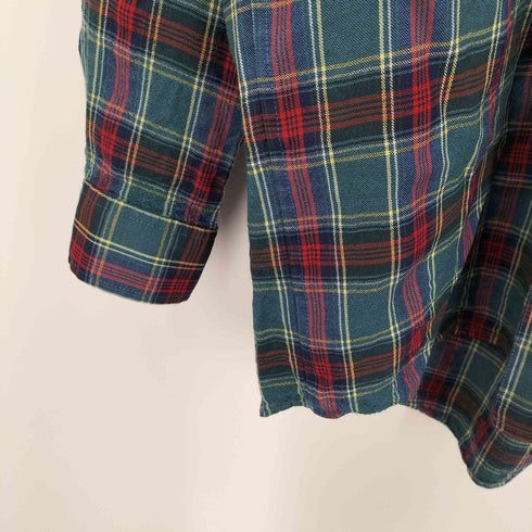 タラスブルバ TARAS BOULBA 80-90S 日本製 チェック L/S レギュラーカラー シャツ メンズ JPN:XL