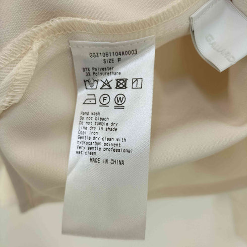 ガリャルダガランテ GALLARDAGALANTE 25ss ドレープTブラウス レディース FREE