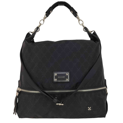 サザビー SAZABY 3way モノグラム ナイロン ショルダーバッグ レディース