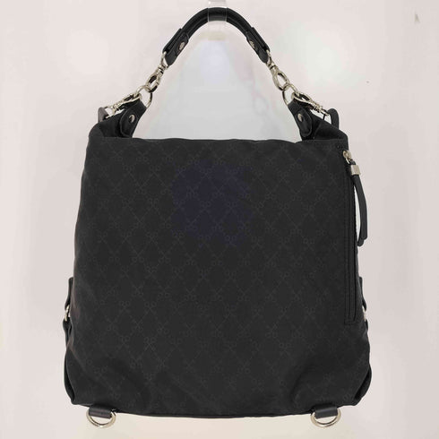 サザビー SAZABY 3way モノグラム ナイロン ショルダーバッグ レディース