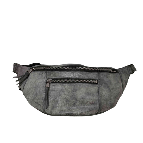 STRUM フルタンニン ピット鞣し シュリンク ホースハイド WAX仕上げ HIGH THROTTLE ボディーバッグ メンズ