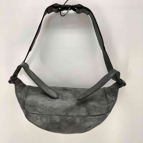 STRUM フルタンニン ピット鞣し シュリンク ホースハイド WAX仕上げ HIGH THROTTLE ボディーバッグ メンズ