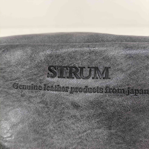 STRUM フルタンニン ピット鞣し シュリンク ホースハイド WAX仕上げ HIGH THROTTLE ボディーバッグ メンズ