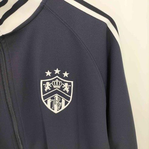 TRAVEL 刺繍デザイン サイドライン ジップアップ トラックジャケット メンズ S