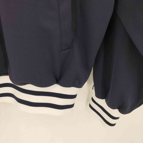 TRAVEL 刺繍デザイン サイドライン ジップアップ トラックジャケット メンズ S