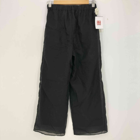 マイカアンドディール MICA&DEAL 24aw シアーワイドパンツ レディース FREE