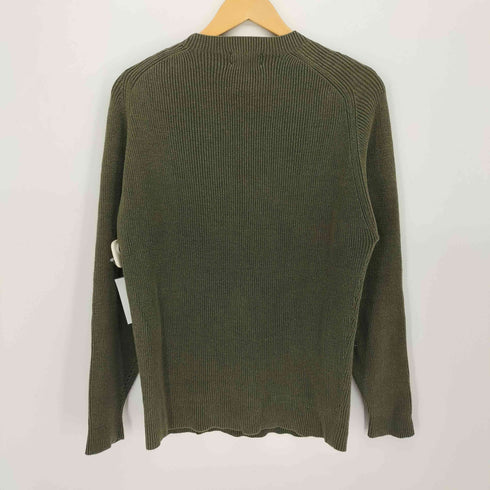 ジェイクルー J.CREW 90S 巨人タグ リネン コットン リブ クルーネック ニット メンズ import:S