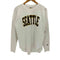 チャンピオン Champion SEATTLE カレッジ プリント フットボール クルーネック L/S Tシャツ メンズ import:M
