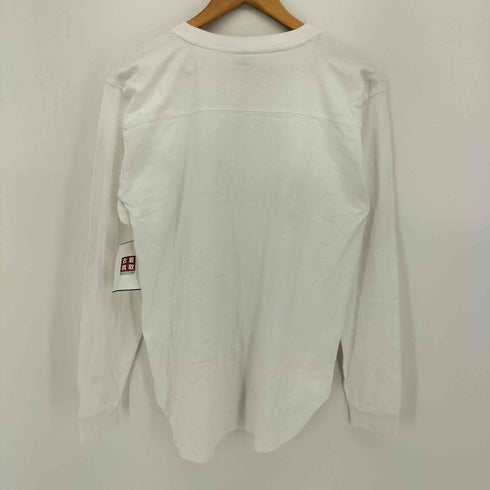 チャンピオン Champion SEATTLE カレッジ プリント フットボール クルーネック L/S Tシャツ メンズ import:M