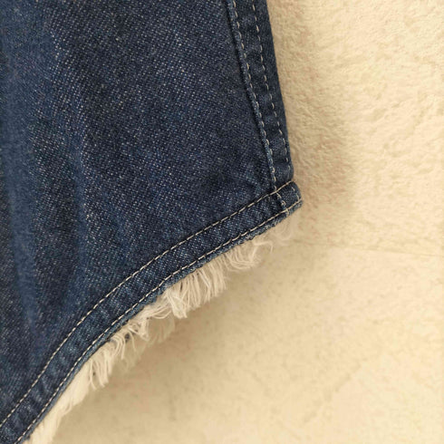 LOUIS FERAUD 総柄ベルト切り返し デニムシャツ レディース 11