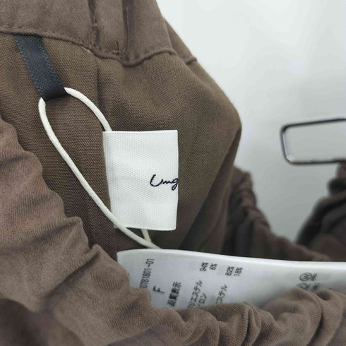 アングリッド Ungrid ビーチ起毛 ラフ イージーパンツ レディース F