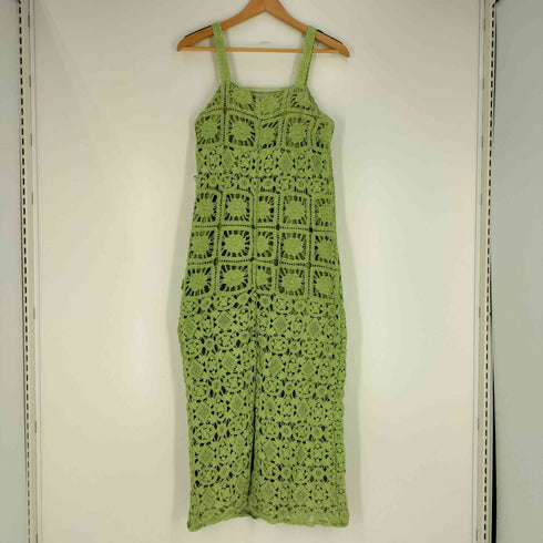 アングリッド Ungrid 25ss 透かし編みレースキャミワンピース レディース FREE