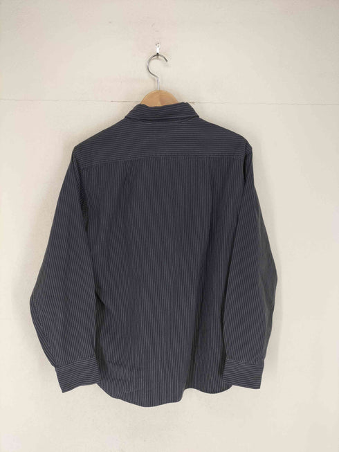 アニエスベーオム Agnes b.homme 90S ストライプ柄 ロングスリーブポケットシャツ メンズ 3