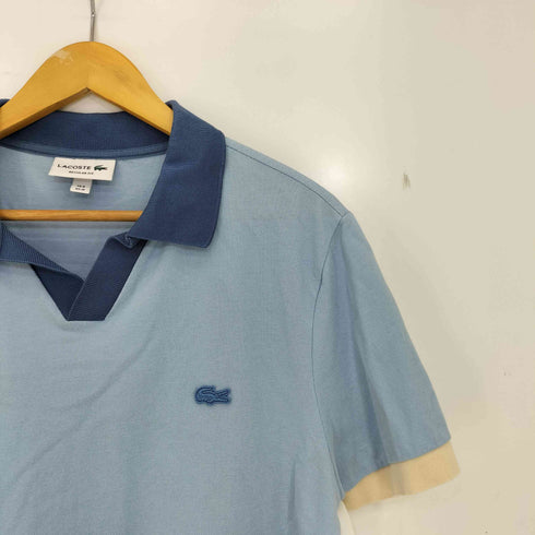 ラコステ LACOSTE スキッパーネックポロシャツ メンズ import:M