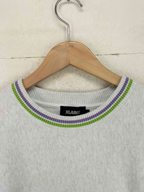 エクストララージ XLARGE フロント刺繍クルーネックスウェット メンズ JPN:L