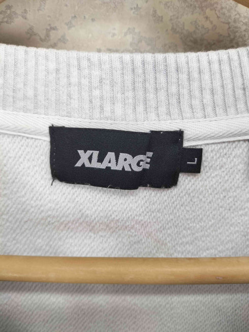 エクストララージ XLARGE フロント刺繍クルーネックスウェット メンズ JPN:L